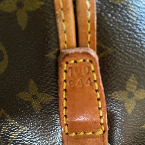 Louis Vuitton garment bag classic Monogram Canvas '80s luggage - Picture 8 of 14